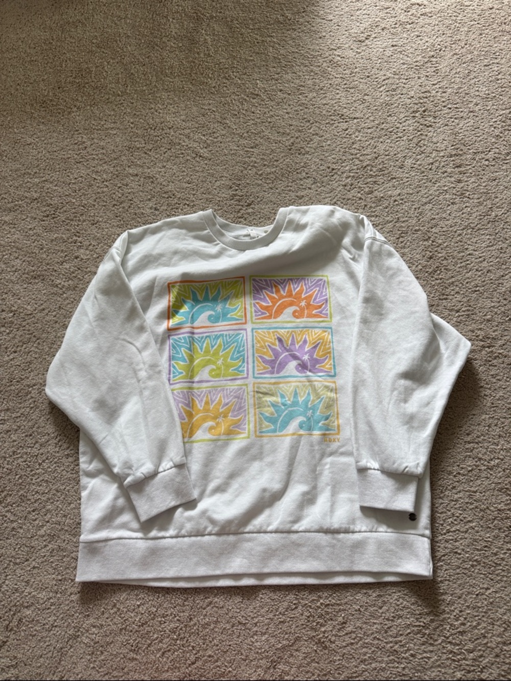Roxy vintage inspired crewneck
